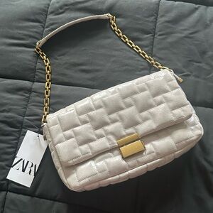 New Zara baguette bag